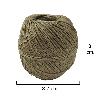 HILO BRAMANTE CAÑAMO PULIDO Nº 4   (BOBINA 100 GRAMOS) Ø 1,5 MM.