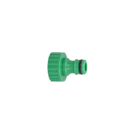 ADAPTADOR MANGUERA PLASTICO 3/4 HEMBRA  BLISTER