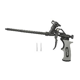 PISTOLA PARA ESPUMA POLIURETANO RECUBRIEMIENTO INTEGRO PTFE  (INTERIOR Y EXTERIOR) PISTOLA CALAFATEAR, RELLENAR, SE