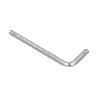 LLAVE TORX INVIOLABLE STANDAR ACERO CROMO VANADIO PROFESIONAL T20 MM. LLAVE ESTRELLA, LLAVE ALLEN ESTRELLA
