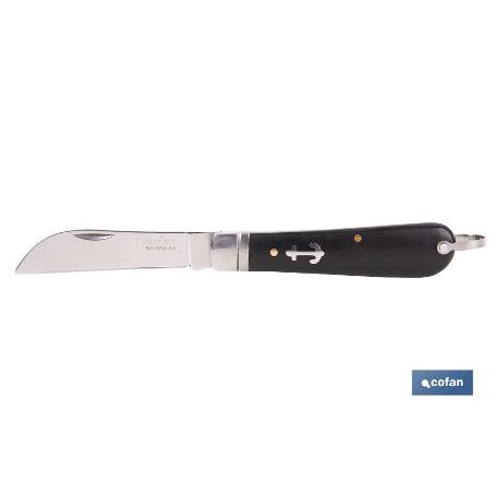 NAVAJA MARINERA DE 8 CM. DE HOJA PICO LORO