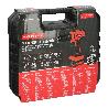 TALADRO ATORNILLADOR 20 V. CON 2 VELOCIDADES Y PERCUTOR. BATERIA 2 AH. PAR APRIETE 35 NM.