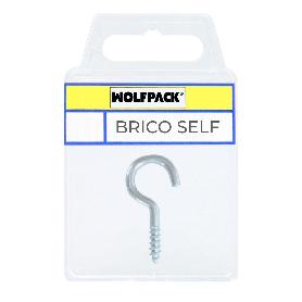 HEMBRILLA ABIERTA ZINCADA 18X50 MM. 14 UNIDADES