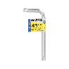 LLAVE TORX INVIOLABLE STANDAR ACERO CROMO VANADIO PROFESIONAL T30 MM. LLAVE ESTRELLA, LLAVE ALLEN ESTRELLA