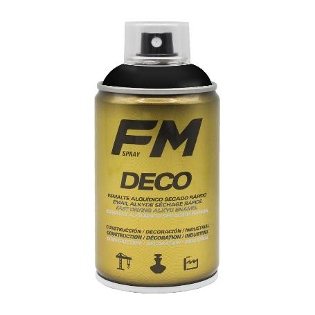 PINTURA SPRAY DECO NEGRO BRILLO 9005 250ML