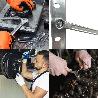 LLAVE ESTRELLA ACODADA PLUS ACERO CROMO VANADIO 20X22 DIN 838. LLAVE DOBLE BOCA ACODADA, LLAVE FIJA ESTRELLA ACODAD