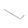 LLAVE TORX STANDAR ACERO CROMO VANADIO PROFESIONAL T08 MM. LLAVE ESTRELLA, LLAVE ALLEN ESTRELLA