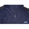 SUDADERA RANGER CUELLO CREMALLERA 280GMS AZUL-NEGRO T-XXXL