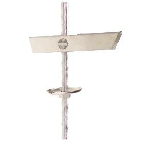 TACO VUELCO METAL TORNILLO       M 5 (CAJA DE 50 PIEZAS)