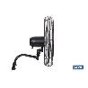 VENTILADOR INDUSTRIAL DE PARED OSCILANTE CON 3 VELOCIDADES Ø65 CM 200 W