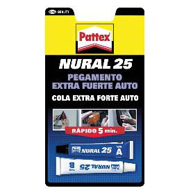 NURAL- 25 TRANSPARENTE 22 ML (2 TUBOS 11+11 ML)