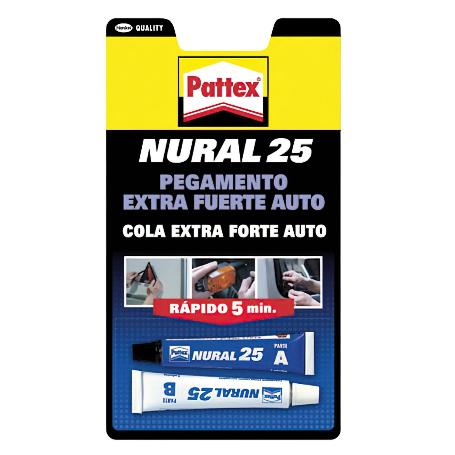 NURAL- 25 TRANSPARENTE 22 ML (2 TUBOS 11+11 ML)