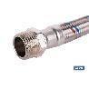 CONEXIÓN FLEXIBLE INOX PARA TERMO M1/2 - H3/4 40 CM.