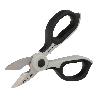 TIJERAS ELECTRICISTA 155 MM. MANGO TPR PLUS NO TENSION. HOJAS ACERO INOXIDABLE, ERGONOMICAS, TIJERAS CORTAR CABLE, 