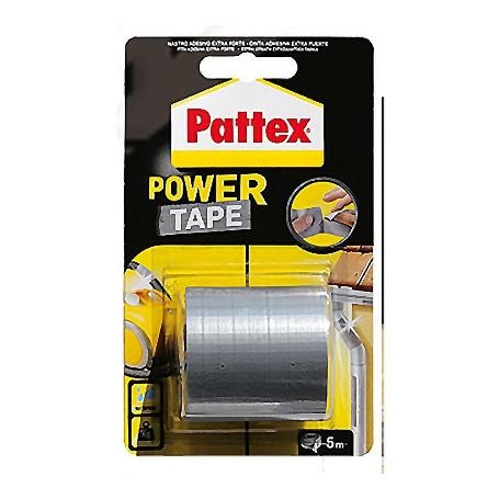 CINTA POWER TAPE  5MT. GRIS