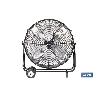 VENTILADOR INDUSTRIAL DE SUELO CON 3 VELOCIDADES Ø60 CM 124 W