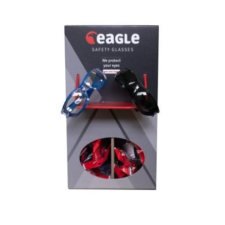 EAGLE-EXEAME1-EXPOSITOR MOSTRADOR DE CARTÓN CON BANDEJA Y APERTURA SUPERIOR