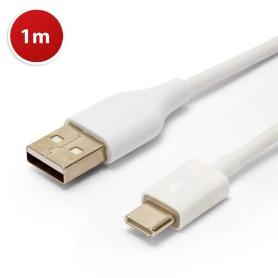 VELAMP-EGP700-2-CABLE DE SINCRONIZACIÓN Y CARGA USB-A A USB-C (1M)