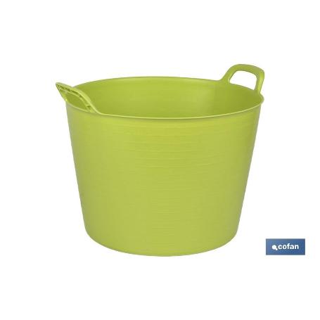 CAPAZO DE 42 L AMARILLO VERDOSO 48.5 X 45 X 38 CM VENTA UNITARIA
