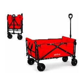 CARRO PLEGABLE JARDIN/PLAYA 90X50X55/97 CM
