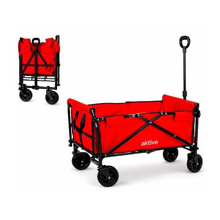 CARRO PLEGABLE JARDIN/PLAYA 90X50X55/97 CM