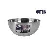 19,5 CMS ENSALADERA CUENCO BOL MEZCLADOR PARA COCINA EN ACERO MATE PROFESIONAL QUTTIN