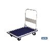 CARRO PLATAFORMA PLEGABLE ACERO 915X615X860 MM