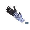 GUANTE ANTICORTE HPPE IMPREGNADO DE NITRILO SANDY COAT TALLA 6   CAJA 12 UNID.