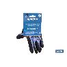 GUANTE ANTICORTE HPPE IMPREGNADO DE NITRILO SANDY COAT TALLA 6   CAJA 12 UNID.