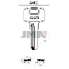 LLAVES JMA PROM. 30 LLAVES+5 GRATIS SEGURIDAD LATON MOD AMG-10D (CAJA 30 UNIDADES)