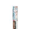 BURLETE PUERTA PVC SAPELLI CON GOMA 1 METRO