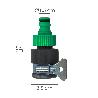 ADAPTADOR MANGUERA PLASTICO PARA GRIFO  BLISTER