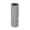 LLAVE VASO 1/2 HEXAGONAL LARGA 17 MM. PERFIL DE 6 CARAS. ACERO CROMO VANADIO, ARISTAS REDONDAS