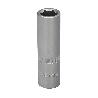 LLAVE VASO 1/2 HEXAGONAL LARGA 15 MM. PERFIL DE 6 CARAS. ACERO CROMO VANADIO, ARISTAS REDONDAS