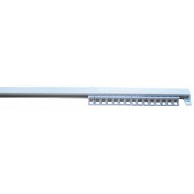 RIEL ALUMINIO 950 1.5M.BLANCO