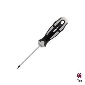 DESTORNILLADOR TORX ACERO S2 MANGO TPR BIMATERIAL. MEDIDA T06 X Ø 3,0 X 75 MM.