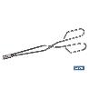 PINZA BARBACOA INOX C/PALA 500 MM