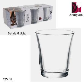 13 CLS VASO TIPICO CARAJILLO BOMBON ECONOMICO ARCOGLASS - CAJA 6 UNIDADES
