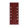 LIJA RECAMBIO CON VELCRO 115X280 MM. CON AGUJEROS GRANO  120 (10 PIEZAS)