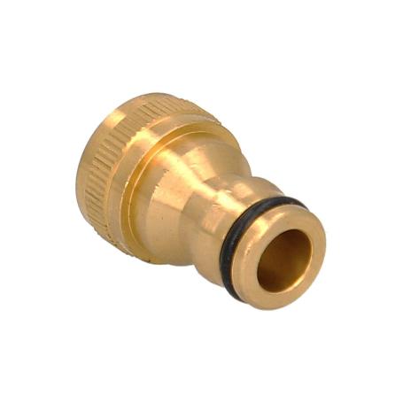 ADAPTADOR MANGUERA LATON  1/2 HEMBRA, ADAPTADOR GRIFO, CONECTOR GRIFO A CONECTOR RAPIDO