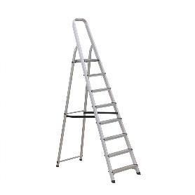 ESCALERA ALUMINIO 8 PELDAÑOS HOGAR EN131