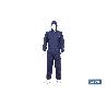 BUZO CON CAPUCHA TIPO 4, 5 Y 6 AZUL TALLA XXL