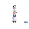 DESCARGADOR WC CON DOBLE PULSADOR Y BASE ROSCADA MODELO TAMBRE