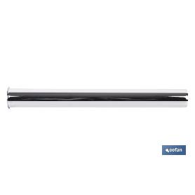 TUBO PARA SIFÓN BOTELLA CROMADO Ø32 300 MM