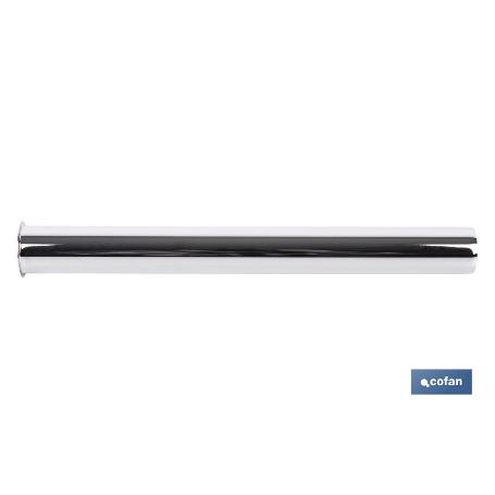 TUBO PARA SIFÓN BOTELLA CROMADO Ø32 300 MM