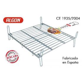 40X40 CMS PARRILLA REJILLA BARBACOA DOBLE CINCADA  ALGON
