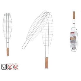 PARRILLA PESCADO MODELO LIMA 68X14 X45 CMS PARA USAR EN BARBACOAS