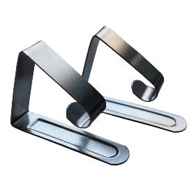 SUJETAMANTELES METALICO INOX