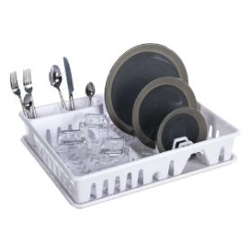 ESCURREPLATOS CON BANDEJA BLANCO