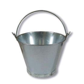 Cubo zinc asa lisa 10 25x19 (6 litros)